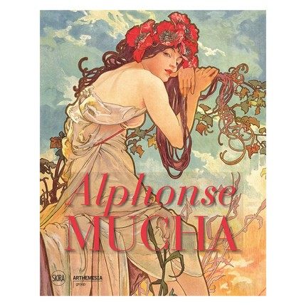 现货 英文原版 穆夏作品集 进口艺术 alphonse mucha 捷克艺术家 海报