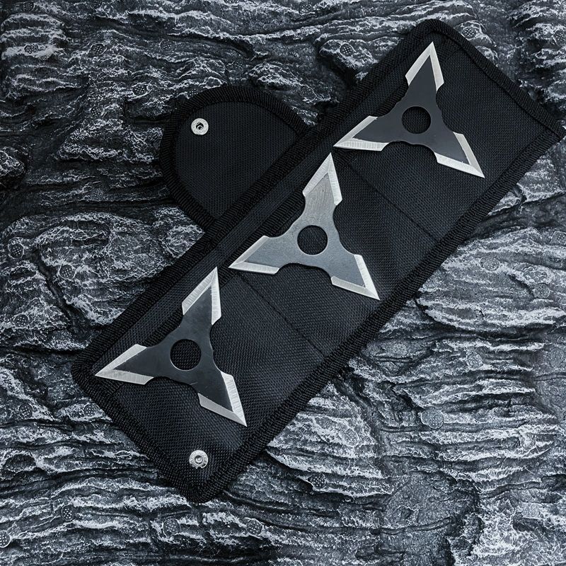 优猎飞镖防身室内飞镖四角飞镖唐门暗器直飞旋飞飞镖火影忍者 薊-三角