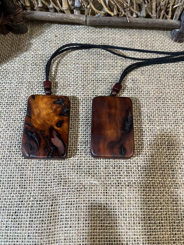 snqp雷击木牌百年雷击枣木平安无事牌吊坠挂件女士小孩平安牌 平安牌