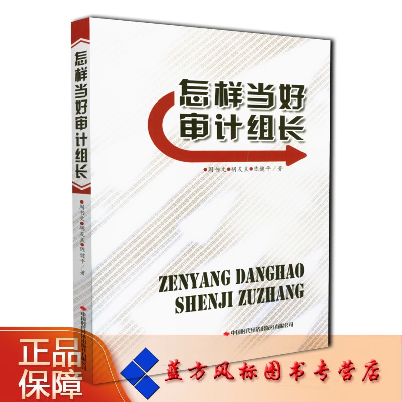 【正版现货】怎样当好审计组长 周书文 胡友良 陈健平 著 中国时代经济出版社