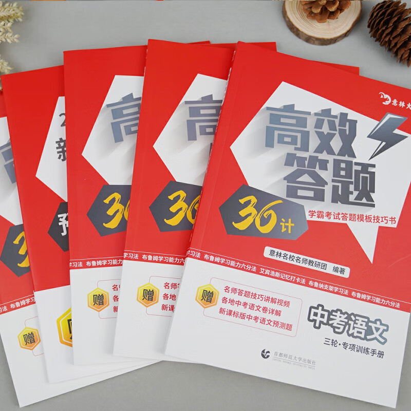 意林高效答题36计 小升初中考语文知识复习 技法讲解 专项训练手册 赠23年新课标版语文预测题58个 高效答题36计【中考语文】