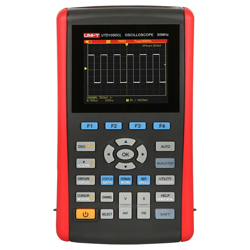优利德(uni-t)utd1050cl 手持式数字存储示波器 50mhz