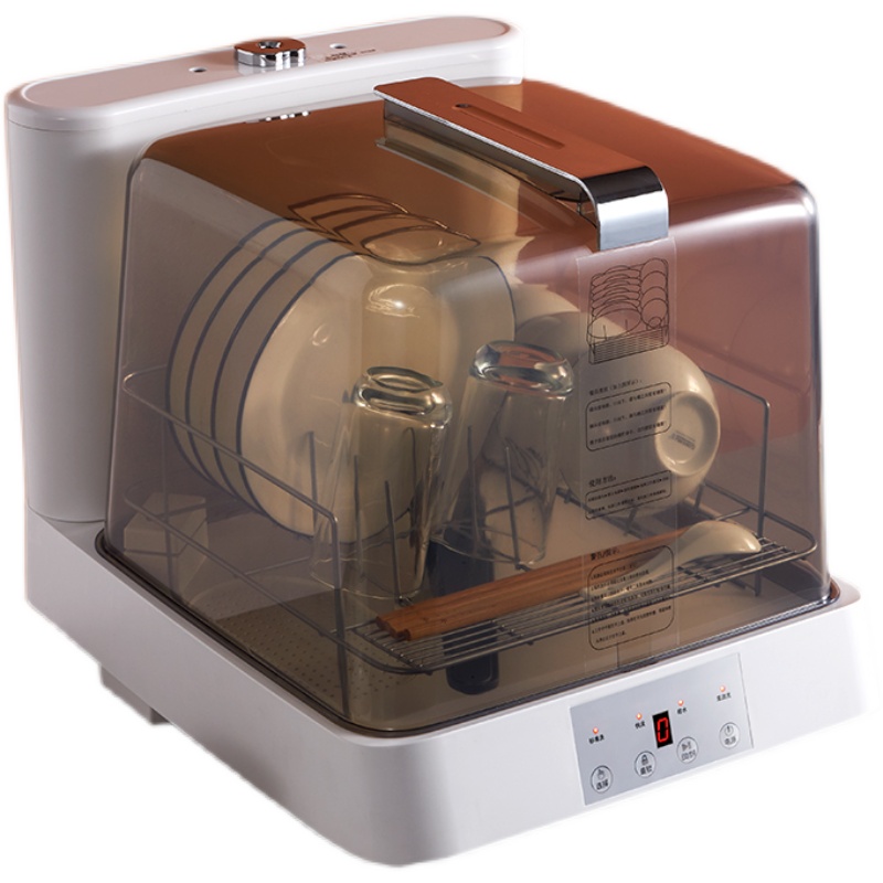 杰诺洗碗机全自动家用杰诺小型台式免安装5套消毒烘干台上智能刷碗机