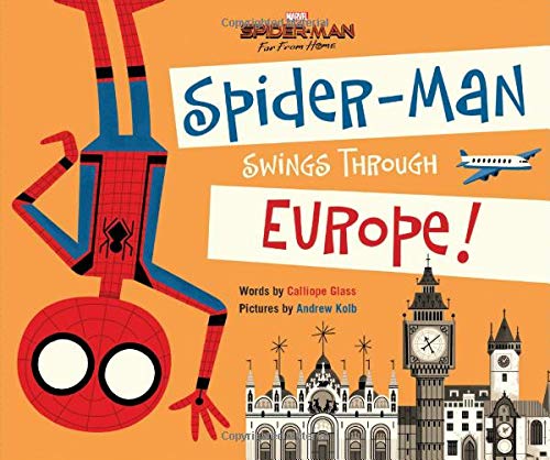 蜘蛛侠：英雄远征 蜘蛛侠飞跃欧洲 Spider-Man: Far From Home: Spider-Man Swings Through Europe!进口原版 英文
