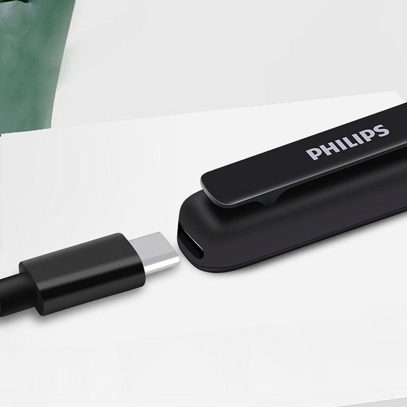 飞利浦 蓝牙接收器5.0 音乐运动耳机无线适配器 3.5mm音频线接口转汽车AUX车载功放音响音箱高清立体声音传输