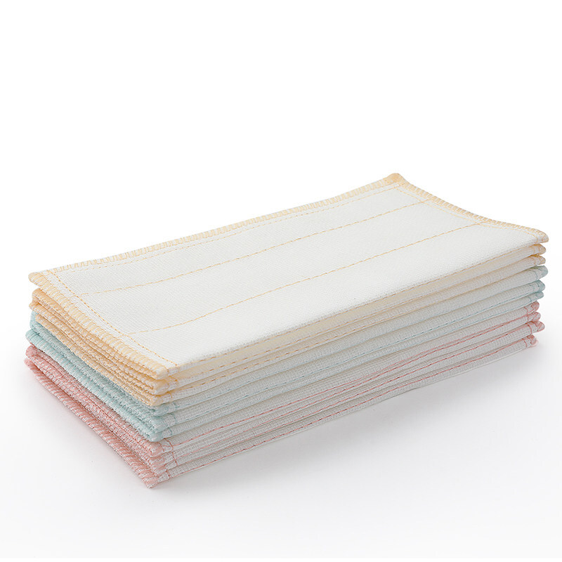 好媳妇（okaywife）洗碗巾可水洗不沾油家用洗碗布清洁厨房去油抹布家务10片装 绵柔抹布 (10片装)