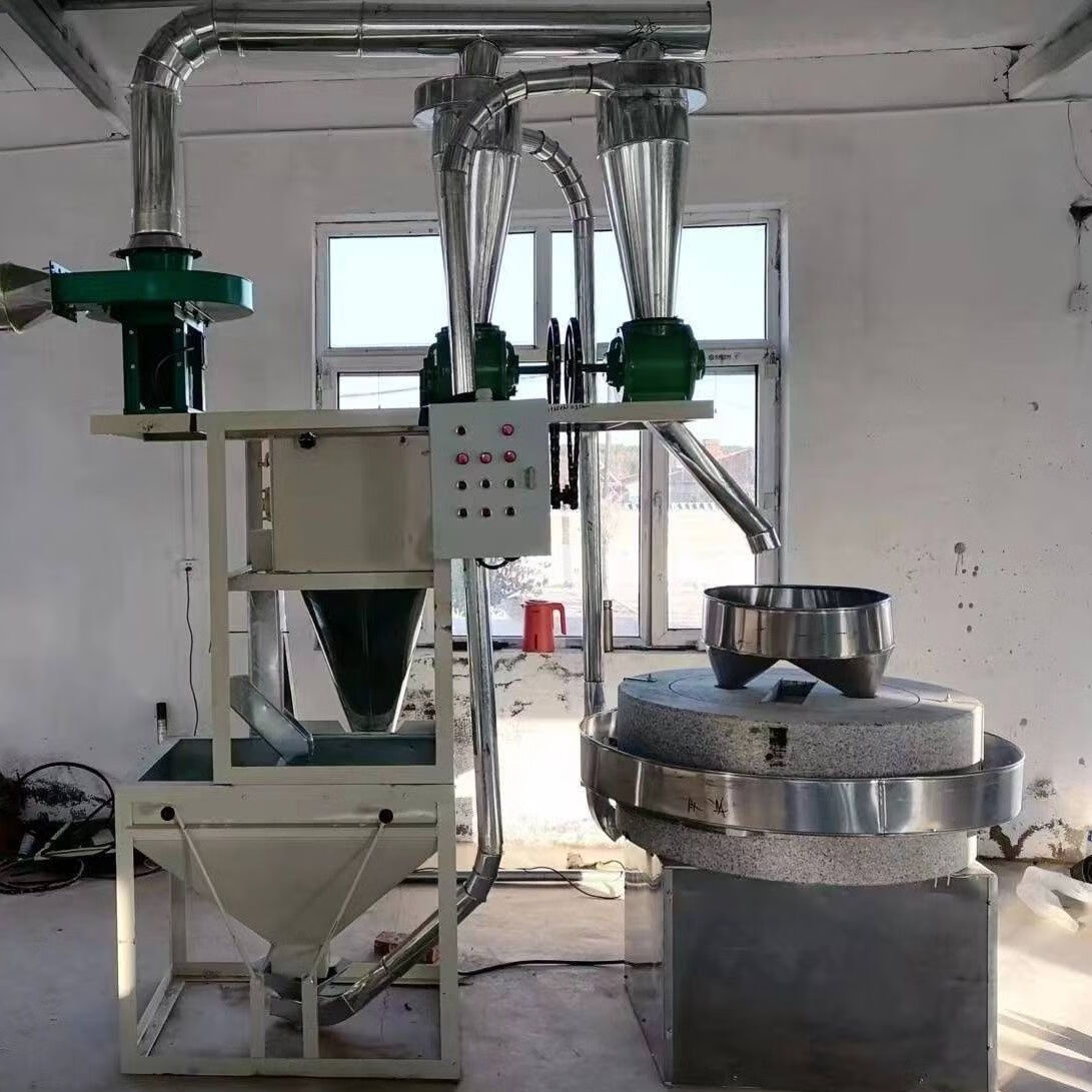 创京懿选大型商用小麦磨面机 石磨面粉机商用大型风运式小麦玉米五谷杂粮 其他型号定制