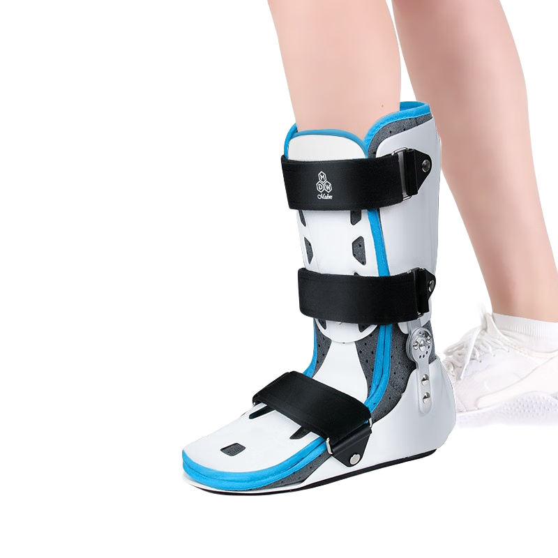 麥德威(medwe)醫用踝關(guān)節固定支具足踝腳踝骨折固定鞋骨折康復護具 MD155-5可調款【右】 S