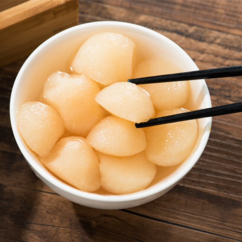 虎钢馋糖水雪梨罐头312*6果肉新鲜水果罐头即食美味休闲零食整