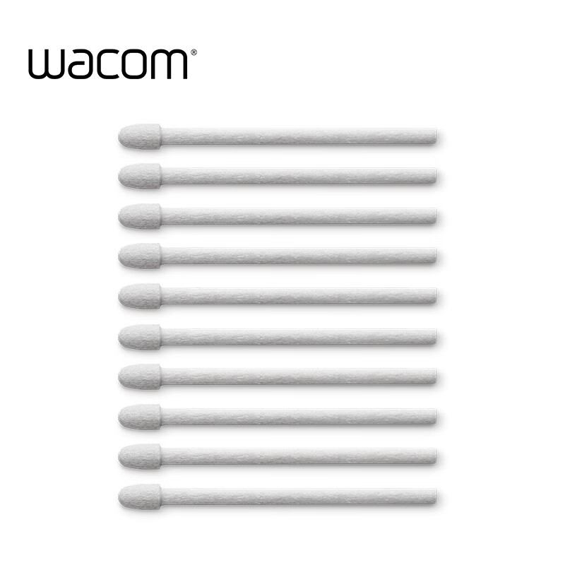 Wacom 和冠 原装配件 毛毡笔芯ACK-22213适用于  影拓Pro新帝Pro 系列 10支装