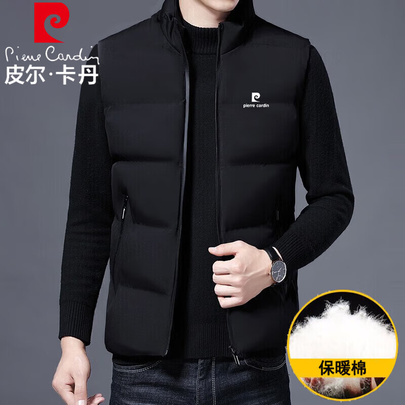 ���ڲ�����Ƥ��������pierre cardin�������������ﶬ�����׿������䱳�����б�ů�������� ��ɫ 2XL 