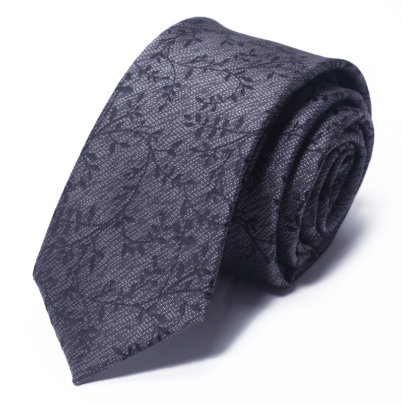 chales kimo ck领带男士正装商务休闲6cm职业黑色条纹灰色个性复古手