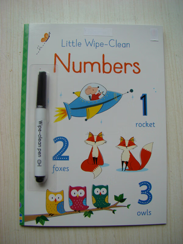 wipe clean可擦写幼儿童描红练习