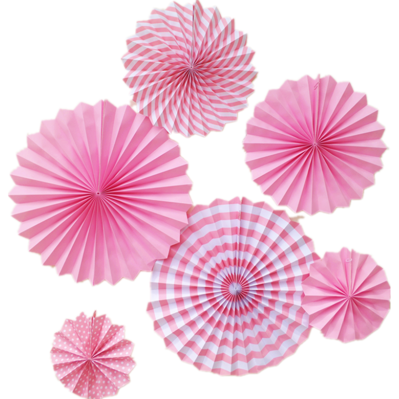 旺月岚山幼儿园商场空中吊饰挂饰走廊教室学校环境布置折纸扇花装饰品