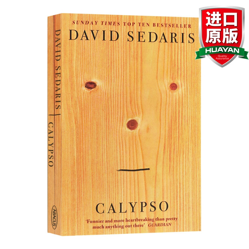 华研原版 卡利普索 英文原版 Calypso 塞达里斯 幽默作品 David Sedaris 英文版 进口英语书籍