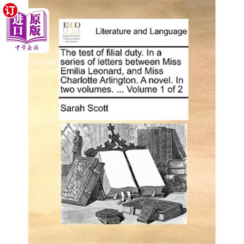 海外直订the test of filial duty.