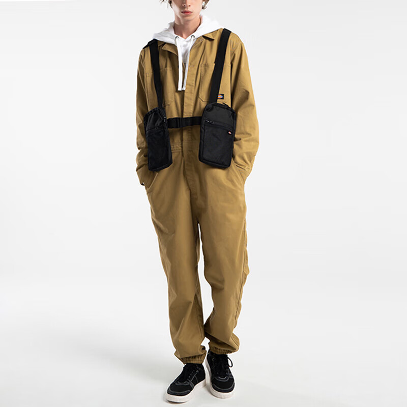 Dickies  多口袋工装连体服男士 DK008003 棕色 L 