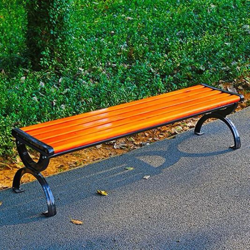 茶慕公园椅户外长椅子休闲凳子庭院广场园林小区景区花园椅凳长条凳