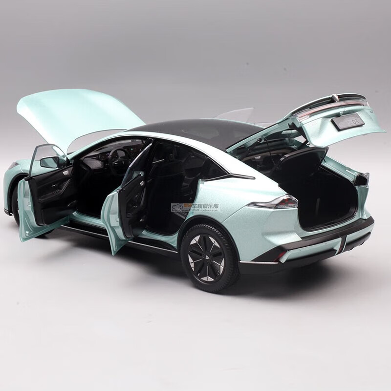 BILLY RICE1:18长安汽车原厂深蓝SL03新能源合金全开模型礼物摆件  星云青 轿车