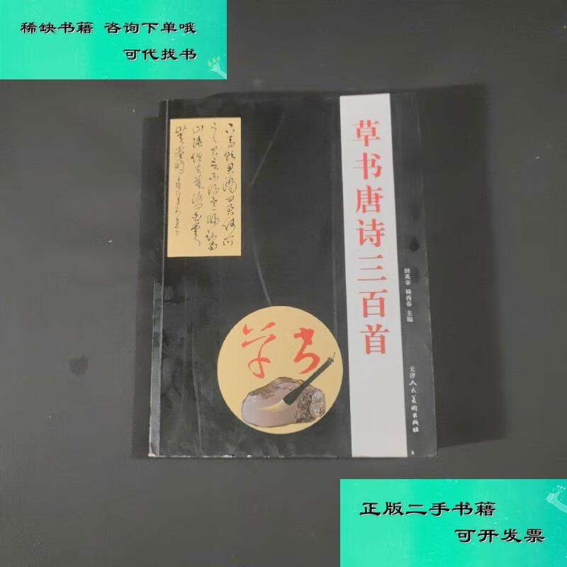 【二手九成新】草书唐诗三百首 王建加