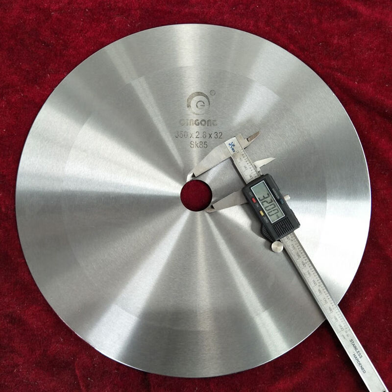 圆形刀片切捆条机刀片切台圆刀片切条机锯片切胶带纸切布卷大圆刀 200