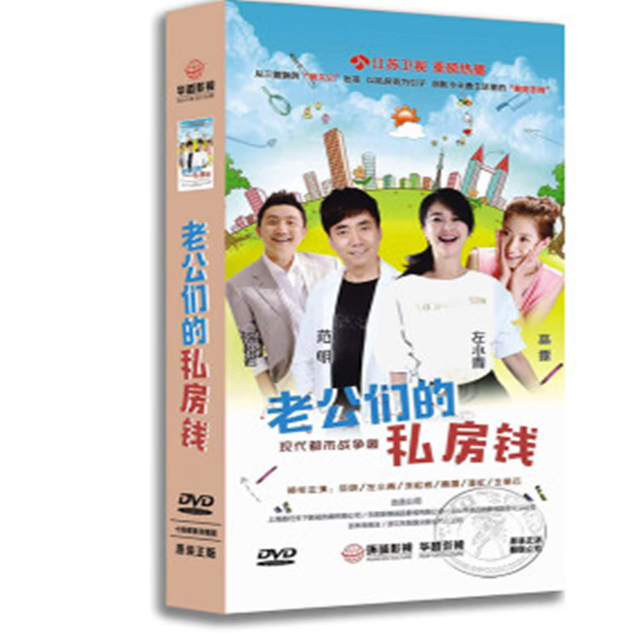 正版都市情感电视剧 老公们的私房钱14张dvd 视频光盘碟片 高清精装版