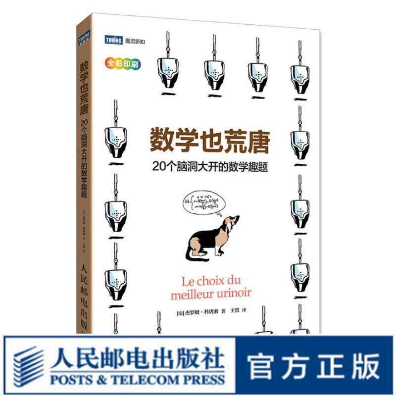 图灵教育 数学也荒唐 20个脑洞大开的数学趣题 科普读物