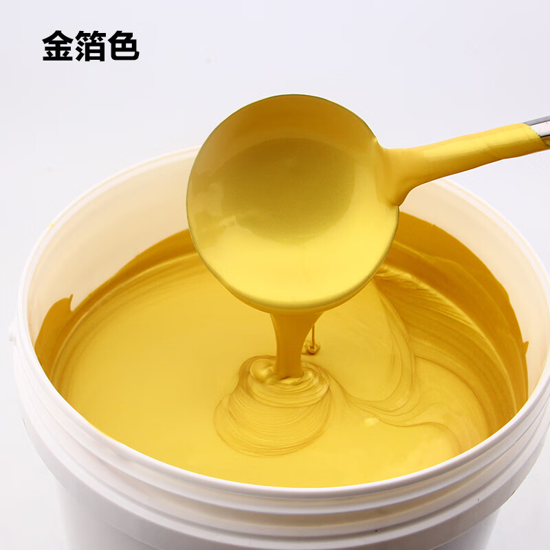 妙普乐金粉闪光粉 水性烫金漆金色油漆金箔漆佛像墓碑金粉漆不掉色自