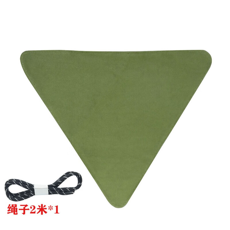 邓刚推荐高端户外野营三角凳布便携三角凳布手工小马扎钓鱼凳可折 军