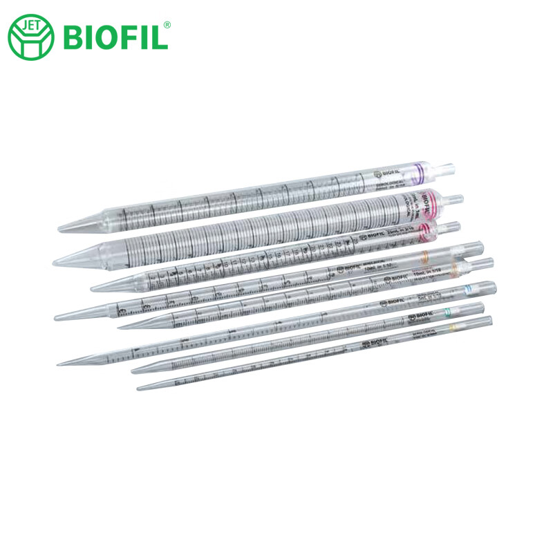 biofil jet洁特一次性移液管gsp110002独立纸塑包装加装内袋2ml刻度1