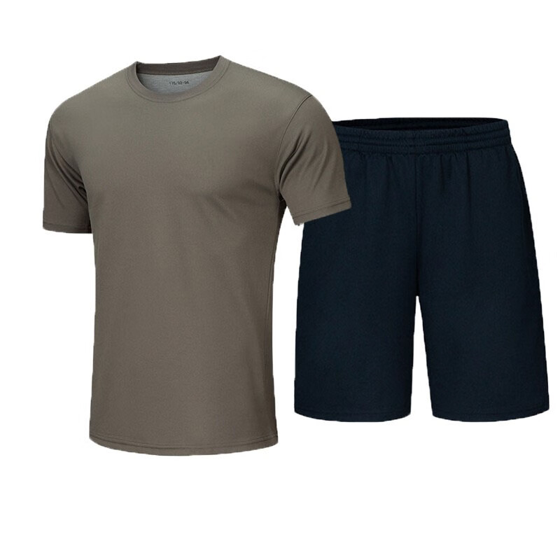 天颛16式体能服体能服训练服套装 夏季男女短袖短裤户外速干透气运动