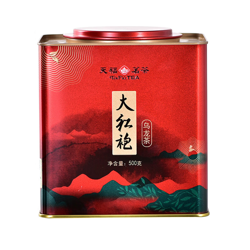 天福茗茶 茶叶 大红袍武夷山乌龙茶茶叶 大罐铁罐装散茶500g家庭装怎么看?
