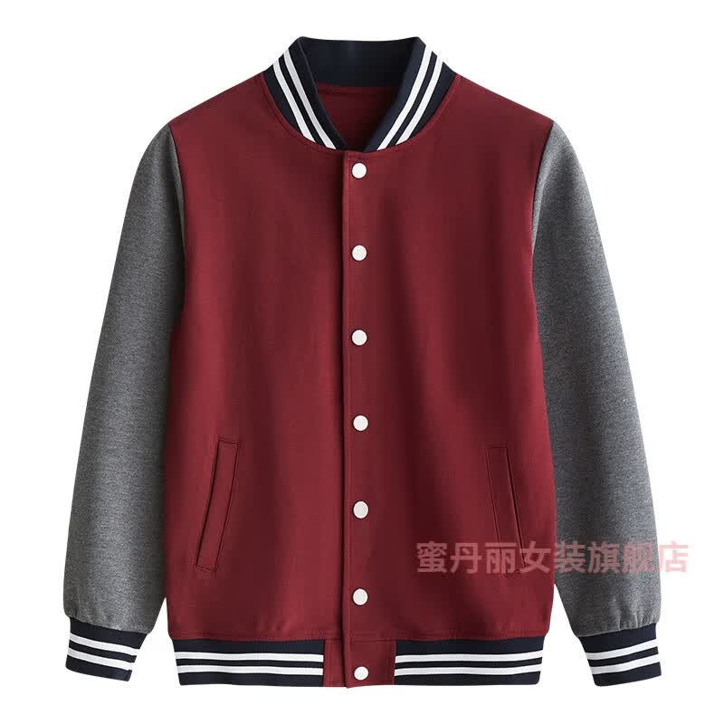 蜜丹丽中小学生校服套装北大培文学校校服酒红色棒球服校服重庆八中校服 枣红色单上衣 160cm怎么样,好用不?