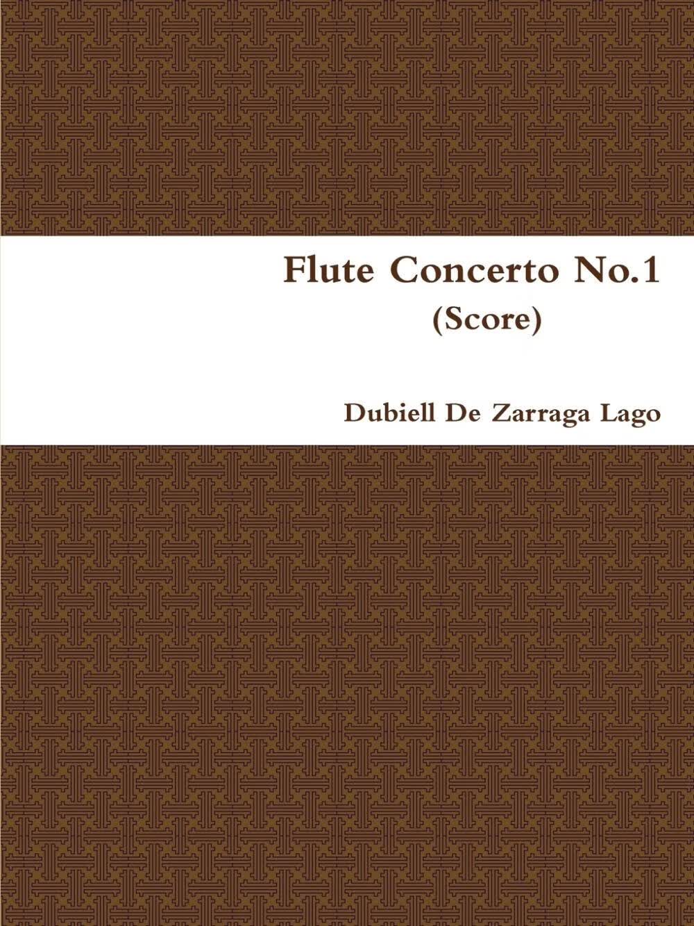 【预售 按需印刷】Flute Concerto No.1