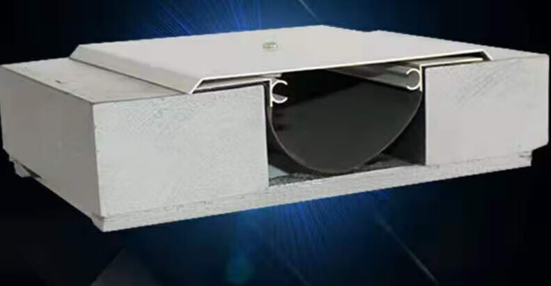 灵镁定制外墙变形缝墙面铝合金伸缩缝外墙收缩缝楼地面建筑变 外墙(内