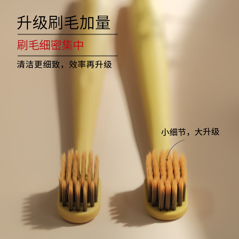 皓齿安护龈柔毛牙刷 宽头软毛成人儿童小头多色彩组合家庭男女情侣装 大头牙刷 8支 (四种颜色)