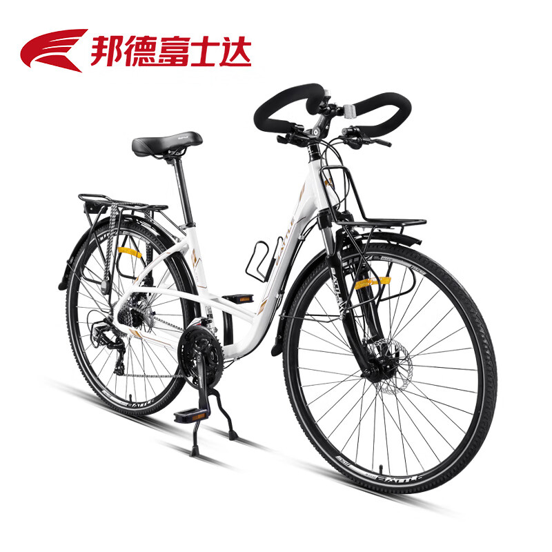戎美丹尼邦德富士达旅行自行车禧玛诺24速铝合金700c车架 男女长途
