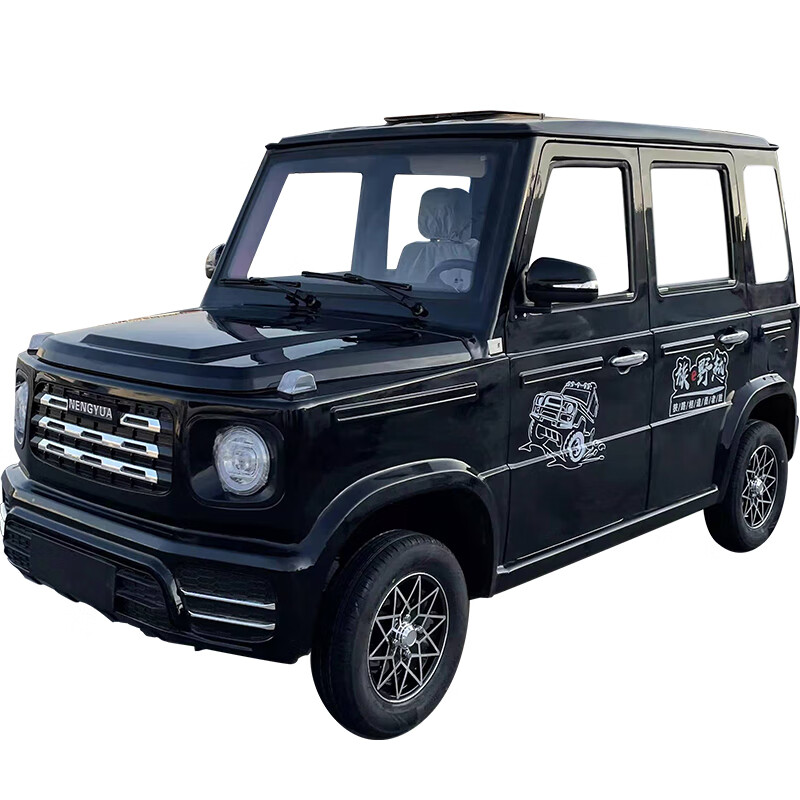 老头乐电动四轮车全年代步家用代步油电两用女士轿汽车新能源 致雅款