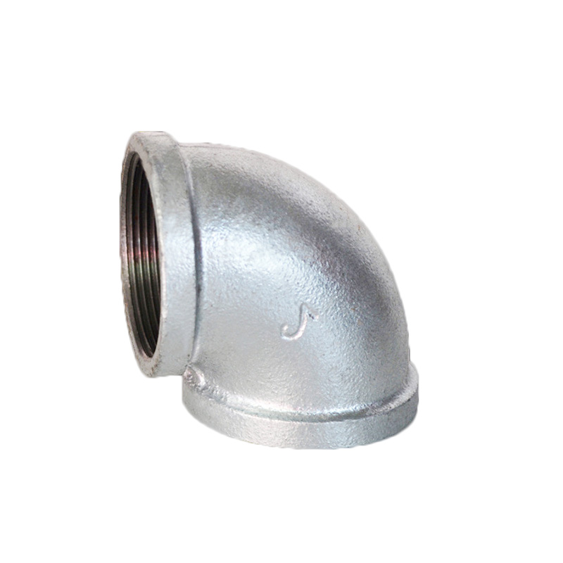 群隆工品 镀锌弯头 90度弯头 90度内丝弯头 玛钢管件 镀锌管件 水暖