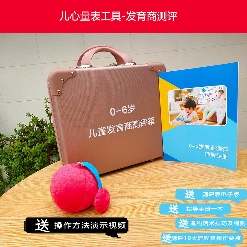 儿心量表二0到6岁婴幼儿童发育商测评工具箱早教神经心理智能筛查 理