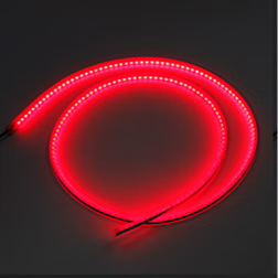 日行灯条幻彩rgb跑马游侠流光灯12v通用 红色款_扫描效果【流行款1