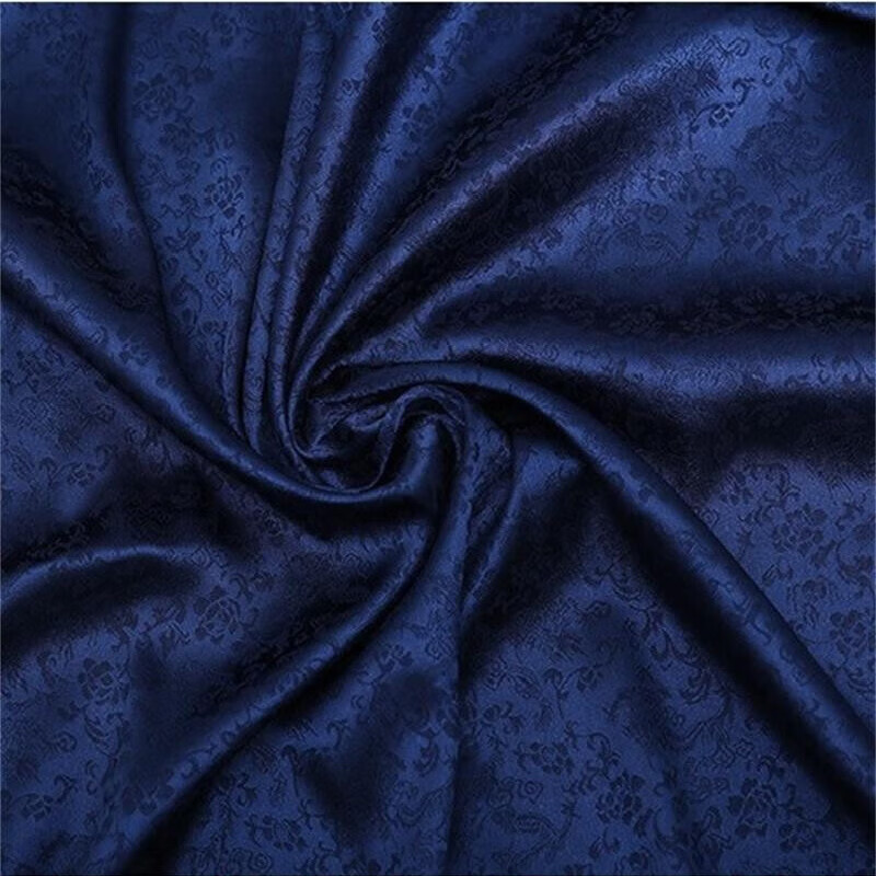 贝兰蓓儿龙纹布料 仿古提花丝绸缎 超柔练功服汉服唐装cos服装织锦缎