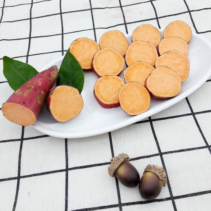  【仅需13.9包邮】遇见悯农 河南沙地蜜薯红薯 净重4.5斤优选装