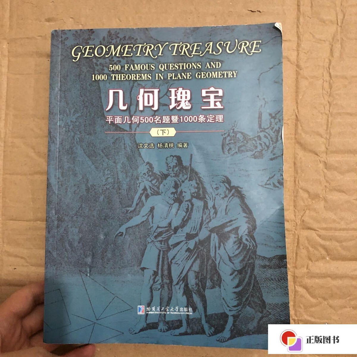 【二手9成新】几何瑰宝:平面几何500名题暨1000条定理 下 /沈文选