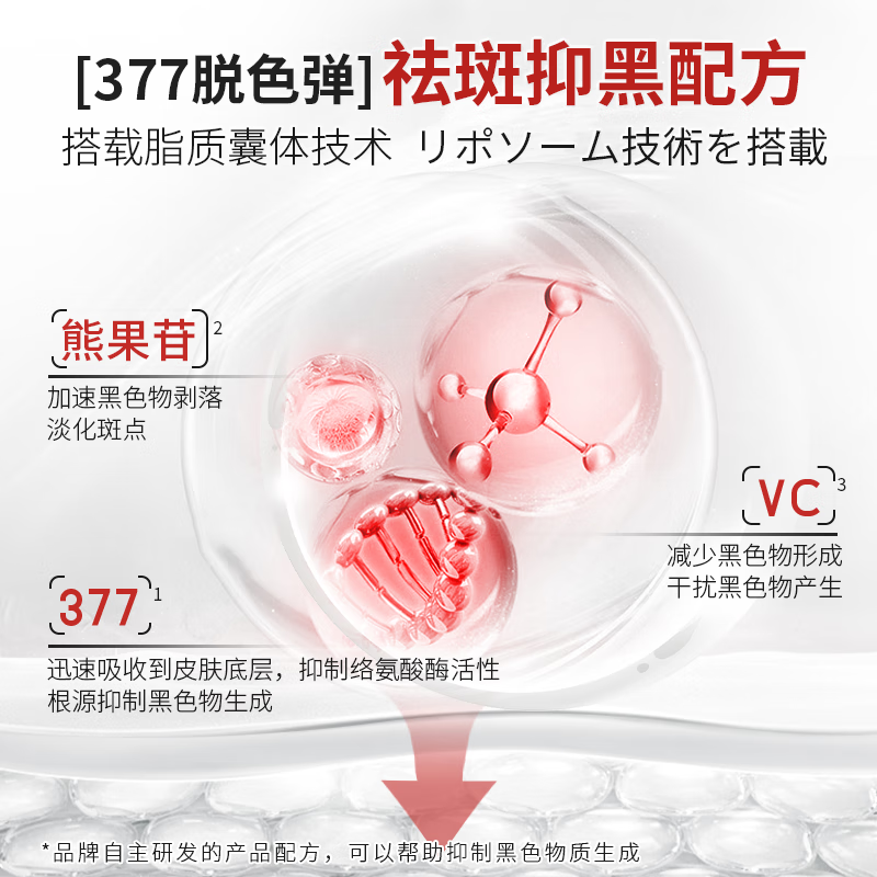 xovo377烟酰胺美白祛斑霜祛斑睡眠面膜免洗淡斑抗皱提亮肤色改善暗沉 美白祛斑霜*1 第3件零圆