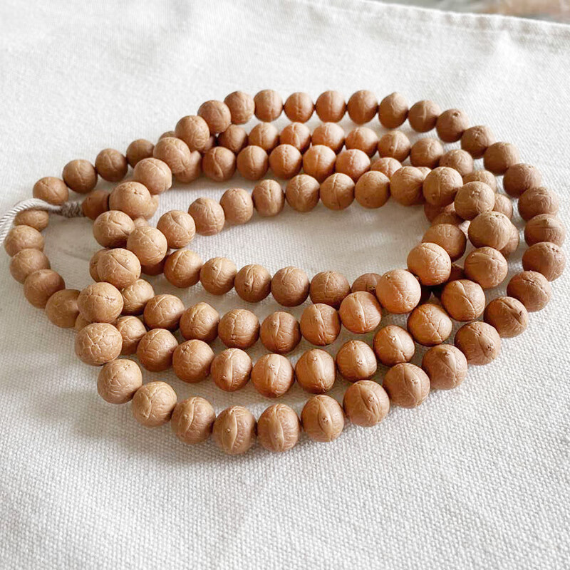 芳北怡凤眼菩提108凤眼菩提子108颗红皮密度高备珠手串项链佛珠 11mm