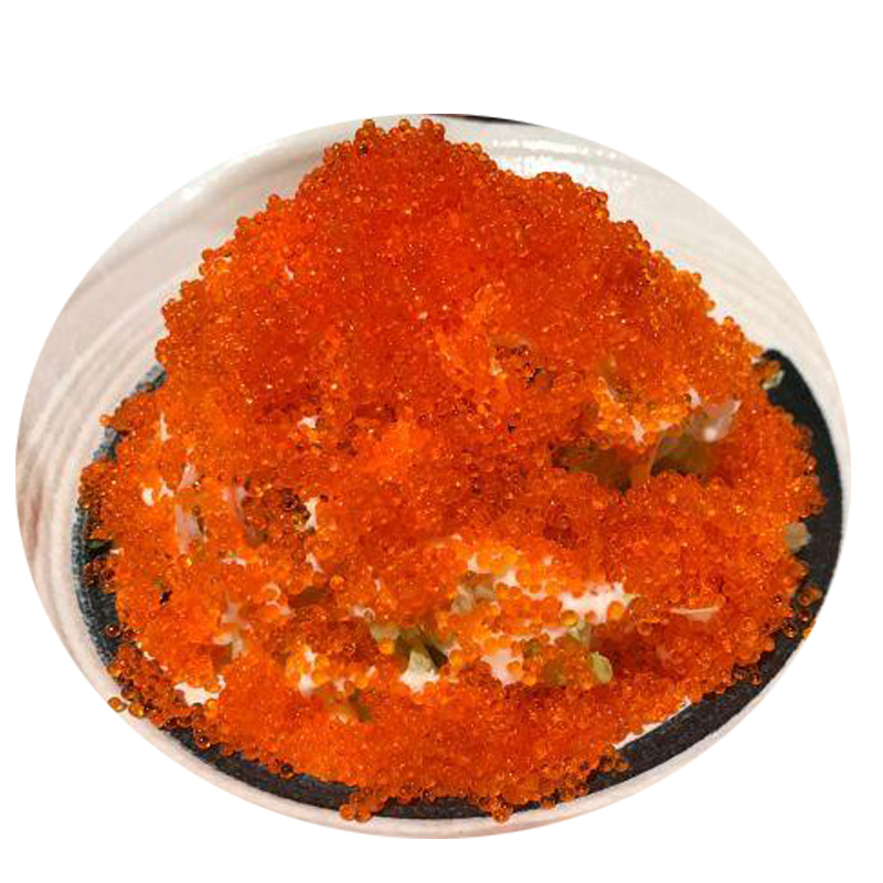 禾澹两盒 红蟹籽有爆破感大粒红鱼子蟹子飞鱼籽足分量1kg盒