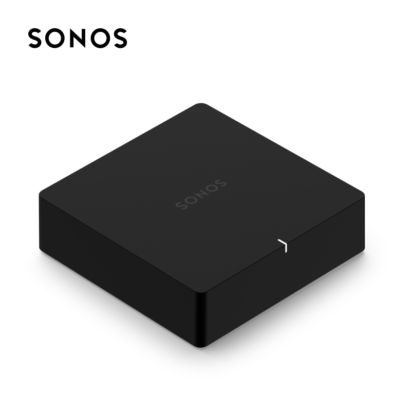 SONOS Port 音响连接件 家庭智能音响系统组件 多功能流式播放组件（黑色）（不含功放）
