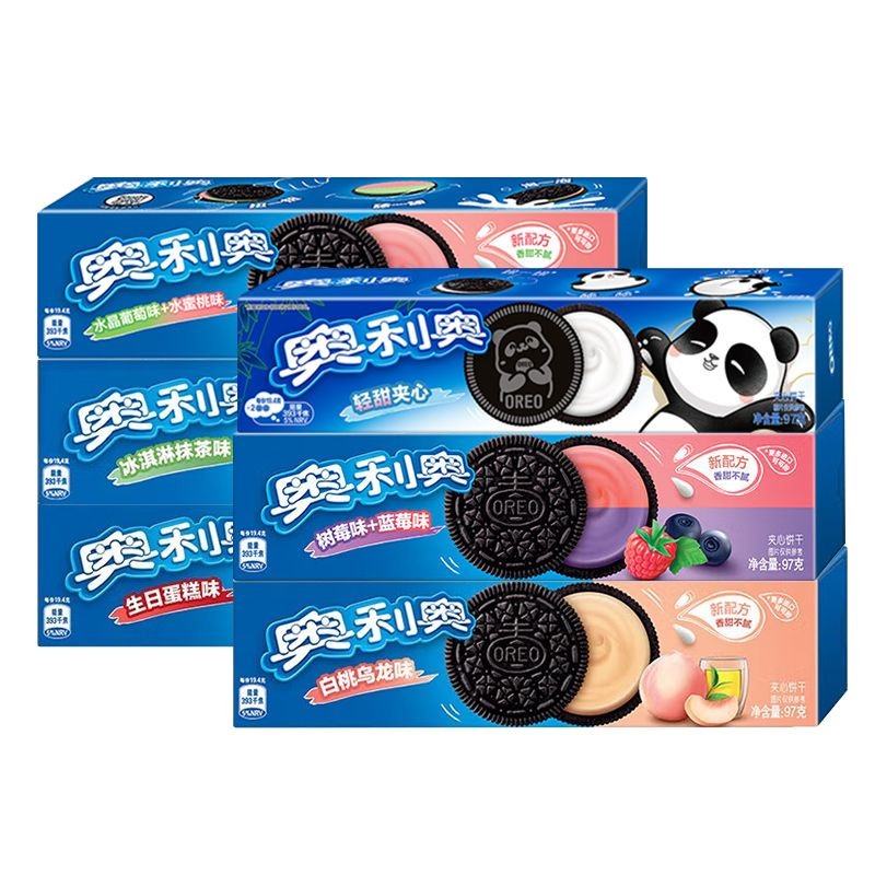 奥利奥(oreo)奥利奥夹心饼干巧克力原味饼干巧轻脆夹心饼干冰淇淋盒