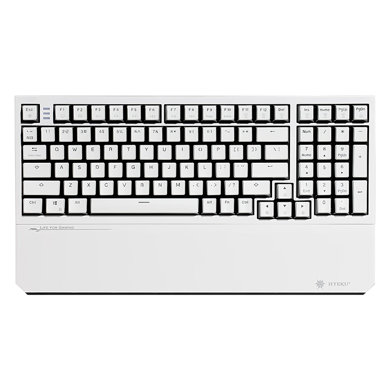 HEXGEARS 黑峡谷 X4 99键 2.4G双模无线机械键盘 黑森林慕斯 Kailh BOX 玫瑰红轴 单光
